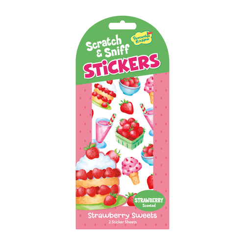 Strawberry Sweets Stickers | SCRATCH & SNIFF   