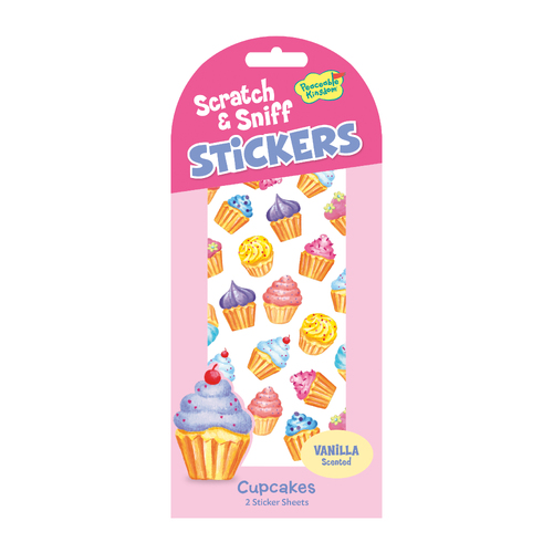 Vanilla Cupcakes Stickers | SCRATCH & SNIFF   