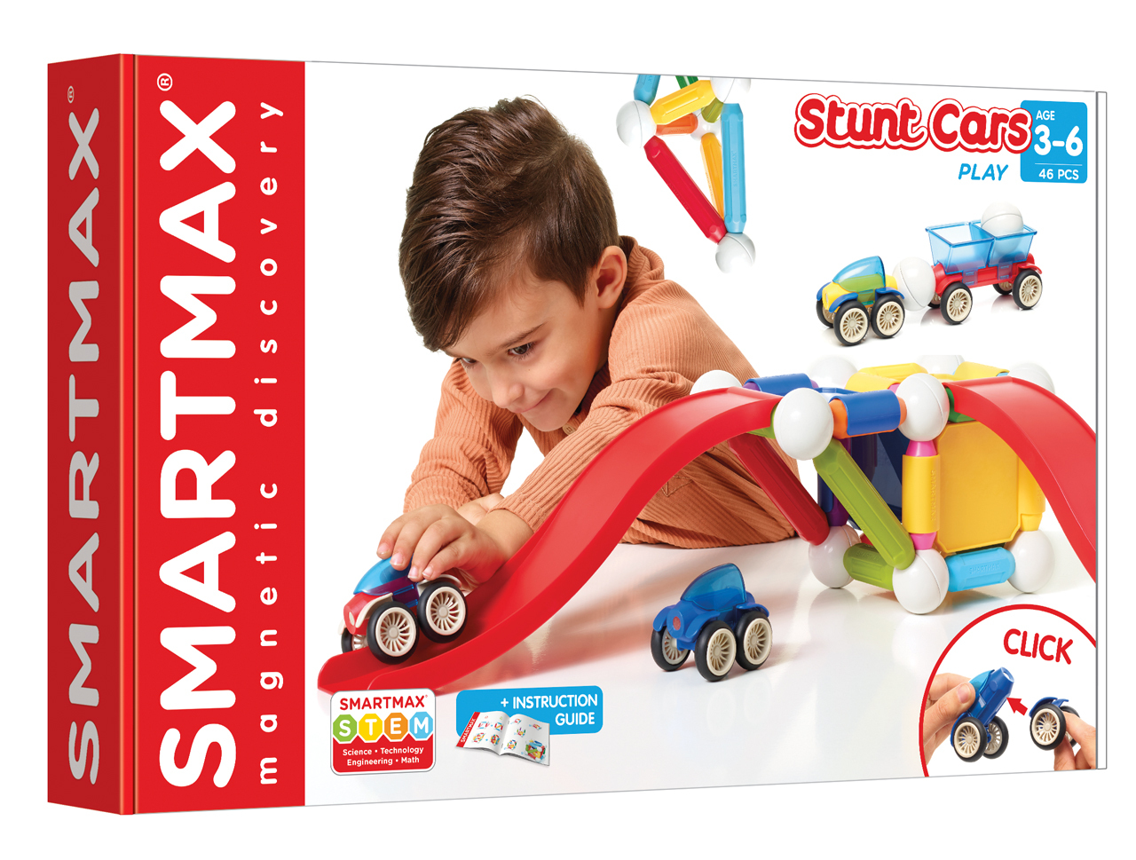 Smartmax - Stunt Cars - SmartMax - Magnetic Discovery