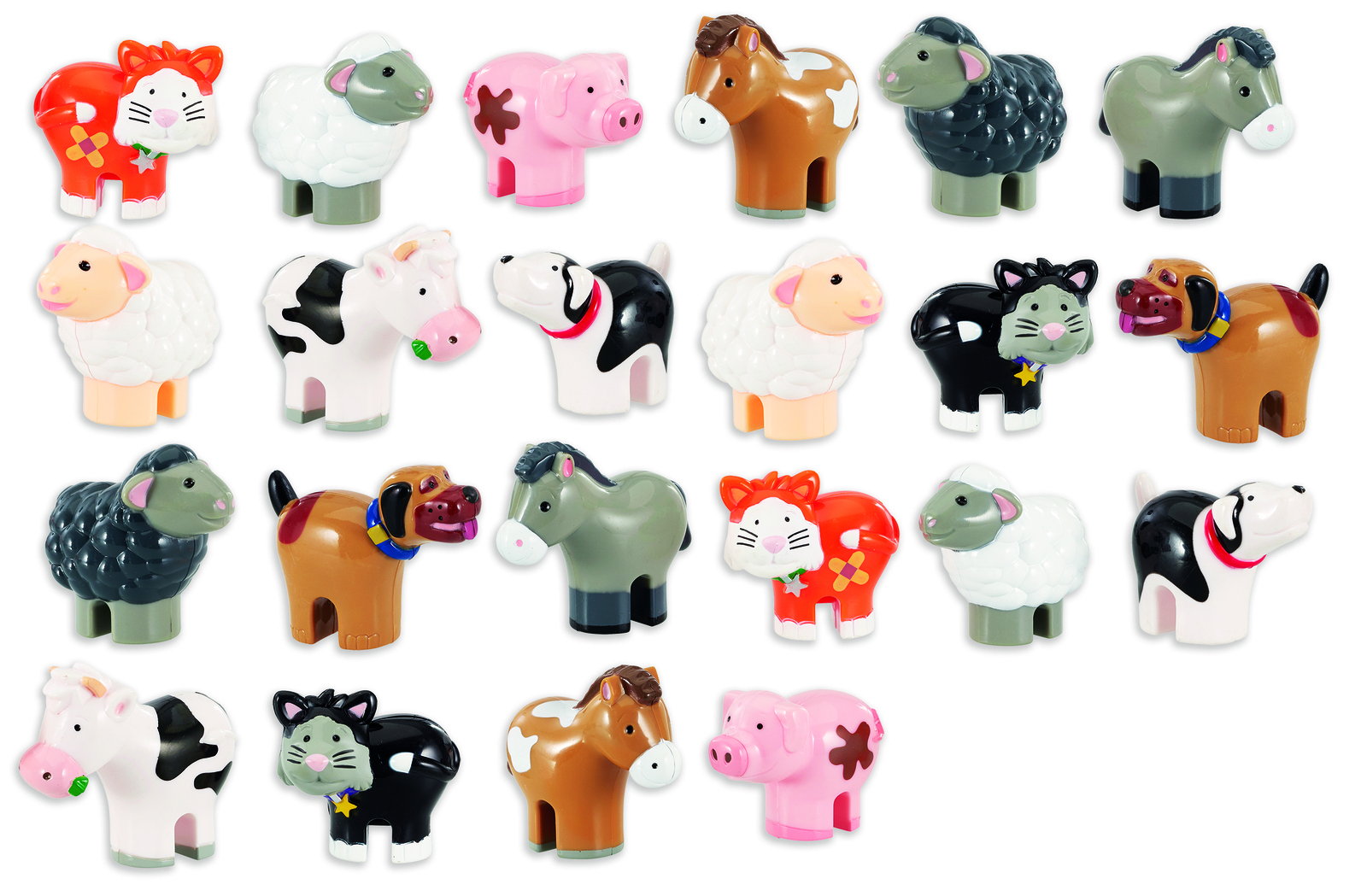 Farm Animal set - 22 pcs - WOW Toys