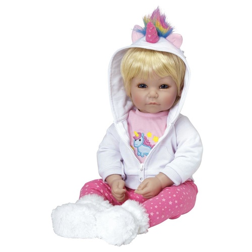 ToddlerTime Doll | Rainbow Unicorn 20" Adora