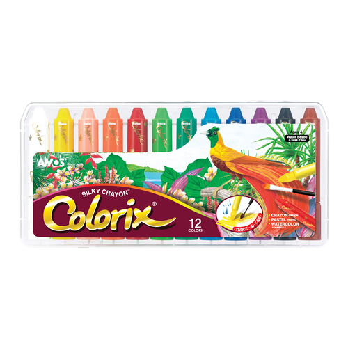 Colorix Crayons 12 pack Gift Case