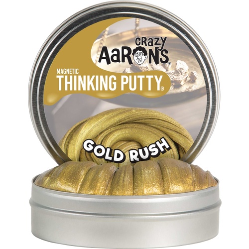 Gold Rush | Magnetic Thinking Putty 4" tin