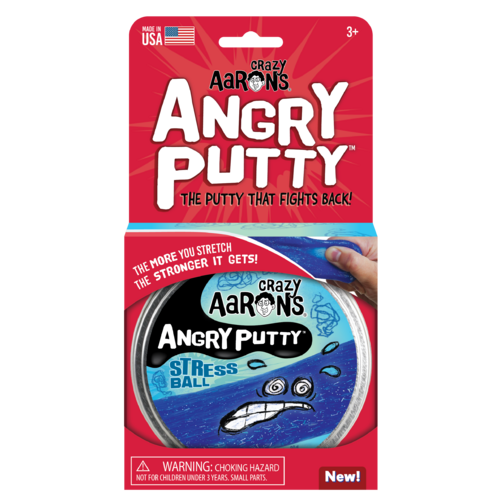 Stress Ball | Angry Putty 4" Tin