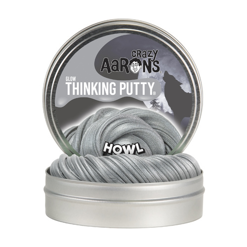 Howl | GLOW Halloween Thinking Putty 4" tin