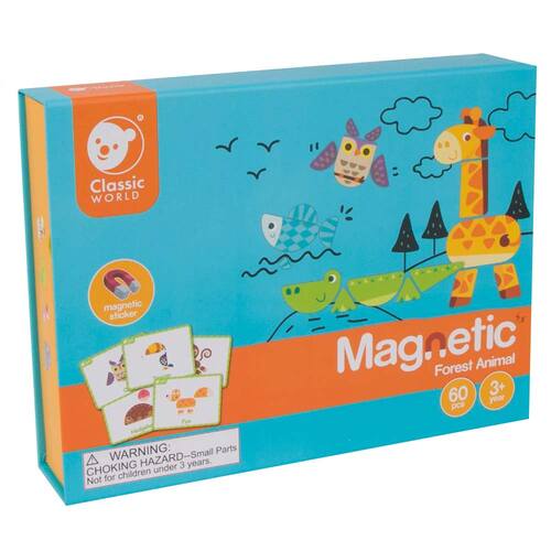 Magnetic Forest Animals Kit