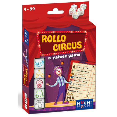 Rollo Circus - a yatzee game
