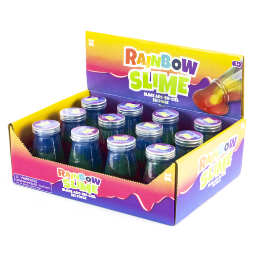 Rainbow Slime in Flask 8cm