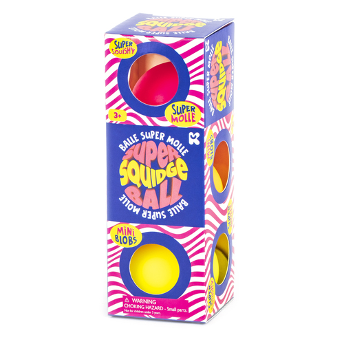 Mini Squidgy Ball 3 Pack