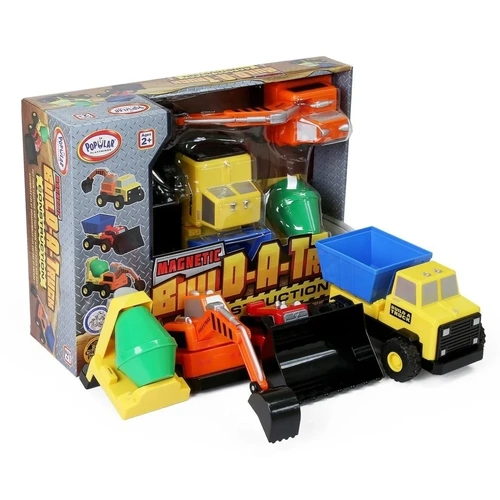 Magnetic: Build a Truck Construction