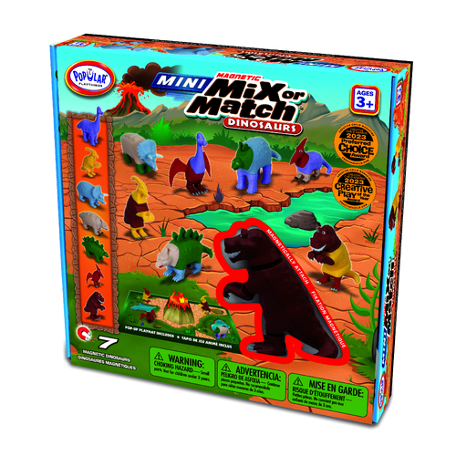 MINI  Magnetic Mix or Match Dinosaurs | Deluxe 