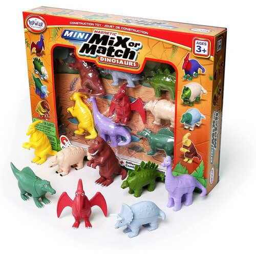 MINI  Magnetic Mix or Match Dinosaurs | Deluxe 