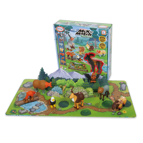 Mini Magnetic | Mix or Match Forest Animals
