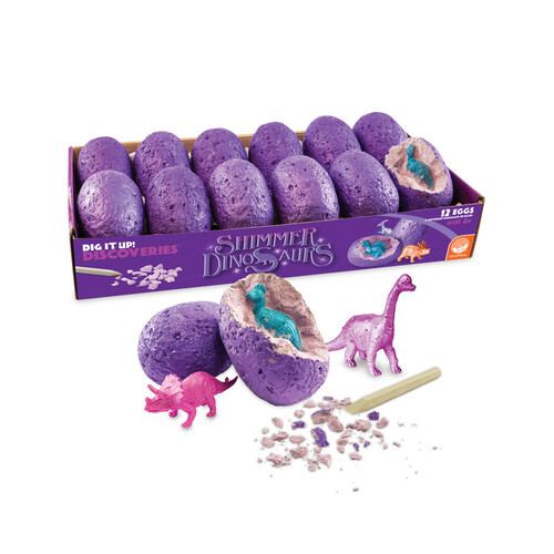 Dig It Up! Shimmer Dinosaurs - Single Clay Egg