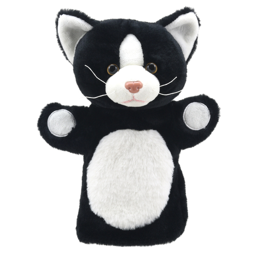 Cat (Black and White) - Puppet Buddies 