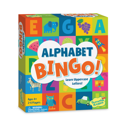 ALPHABET BINGO BOARD GAME