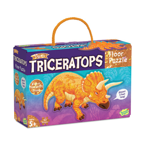 Floor Puzzle - Triceratops Shiny