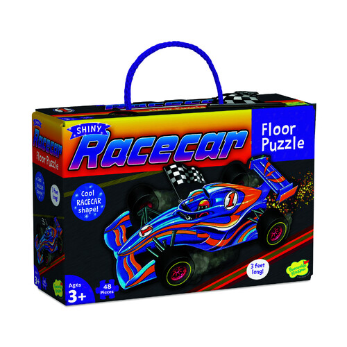 Floor Puzzle - Race Car Shiny