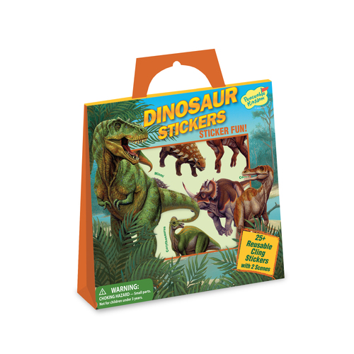 Dinosaur  | Reusable Sticker Tote