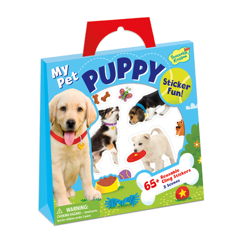 My Pet Puppy  | Reusable Sticker Tote