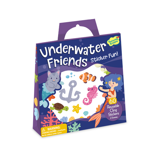 Underwater Friends   | Reusable Sticker Tote