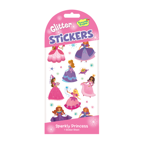 Sparkly Princess Stickers | GLITTER