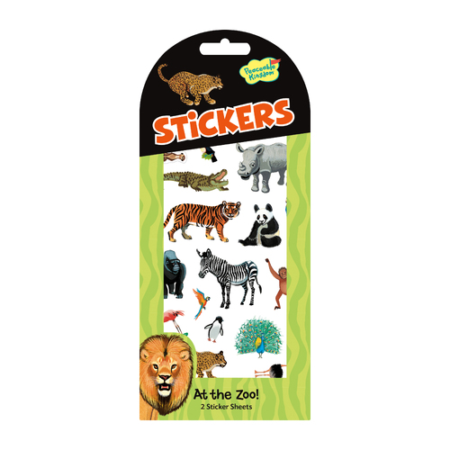 Zoo Animal Stickers