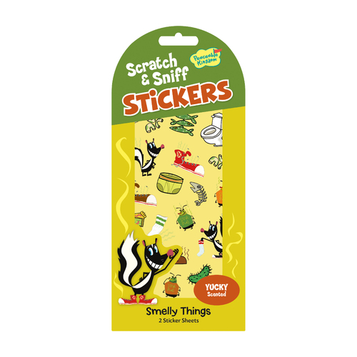 Smelly Things Stickers | SCRATCH & SNIFF   
