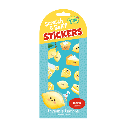 Lemon Stickers | SCRATCH & SNIFF   