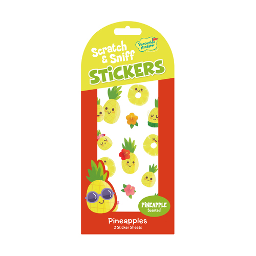 Pineapple Stickers | SCRATCH & SNIFF   