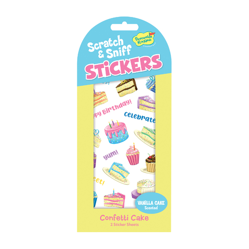 Confetti Cake Stickers | SCRATCH & SNIFF