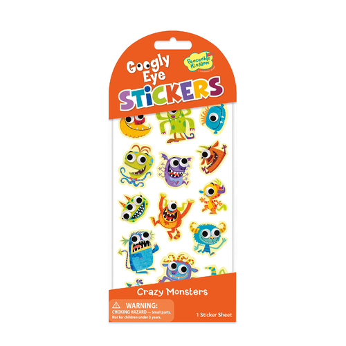 Crazy Monster Stickers | GOOGLY EYE 