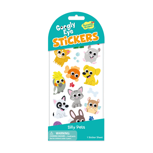 Silly Pets Stickers | GOOGLY EYE 