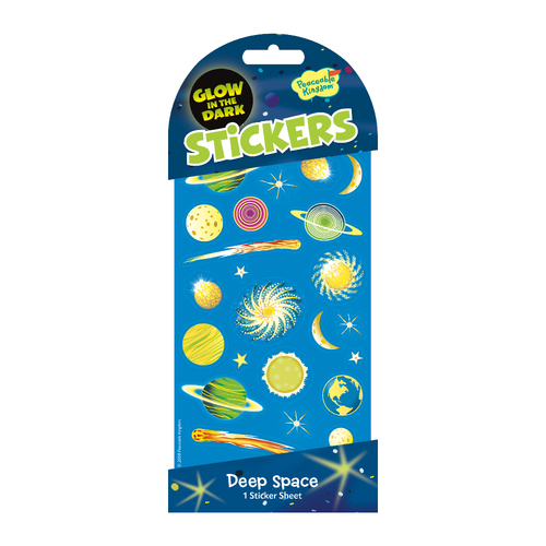 Glowing Deep Space Stickers | GLOW