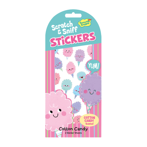 Cotton Candy Stickers | SCRATCH & SNIFF   