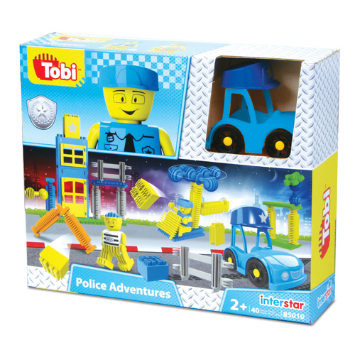 Tobi Police Adventures - 40 pce - Interstar